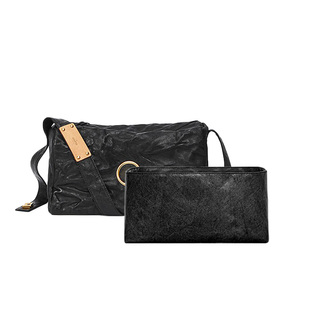 适用GROTTO个乐无性别主义黑石包斜挎包杜邦纸内胆轻薄隔层收纳袋