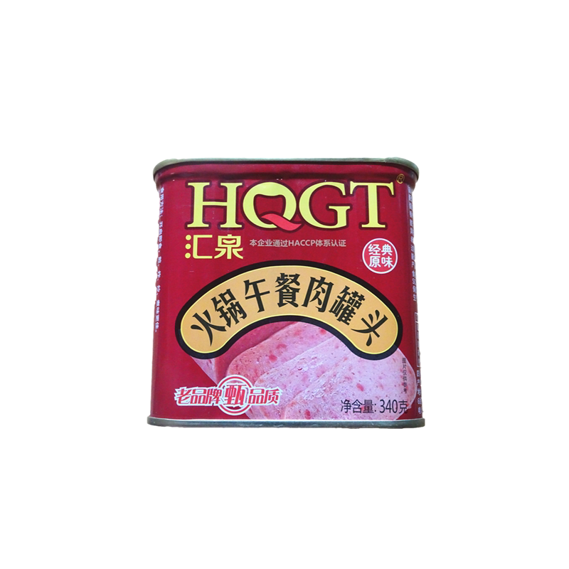 汇泉火锅午餐肉罐头340g商用包邮
