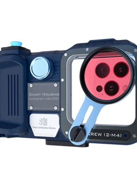 Waterproof Case潜水手机壳适用苹果16ProMax水下高清拍照华为Mate70p蓝牙通用iPhone防水套三星S25Ultra浮潜