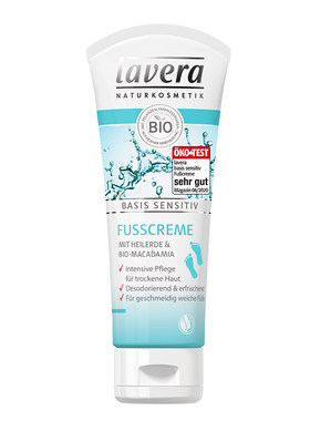Lavera德国拉薇有机护足霜女脚裂