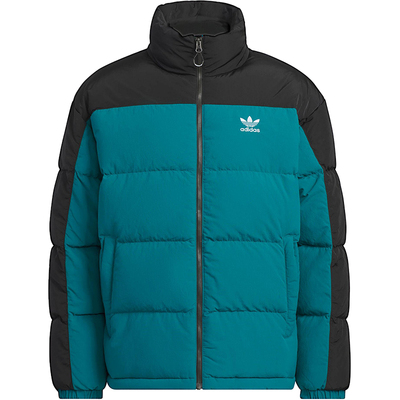 Adidas/阿迪达斯正品三叶草男士立领梭织运动保暖羽绒服KS6082