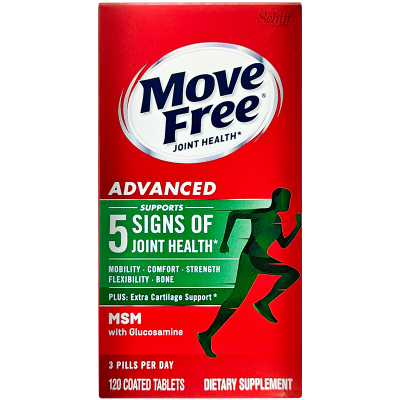 movefree氨糖软骨素绿瓶120粒