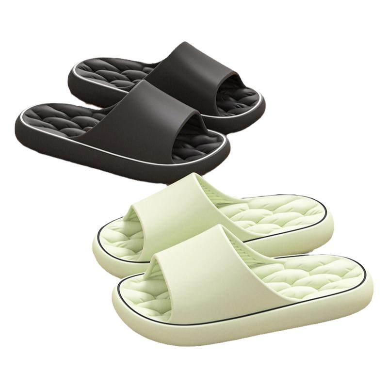 买一送一拖鞋女士夏季情侣居家室内浴室洗澡防滑外穿凉拖男士夏天