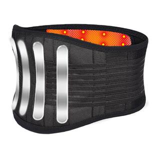护腰带腰椎间盘劳损保暖发热敷腰痛疼磁疗老人男女士通用腰托固定