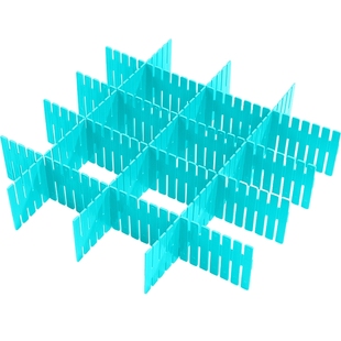 抽屉收纳分隔自由组合整理分隔盒板分割神器塑料隔断袜子格子隔板