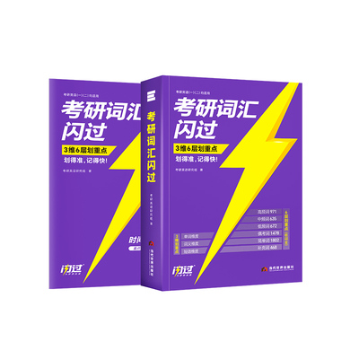 2028考研词汇闪过经典版