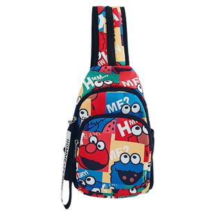 超火男童小挎包儿童出游背包男孩女孩胸包女童包包宝宝斜挎包幼儿