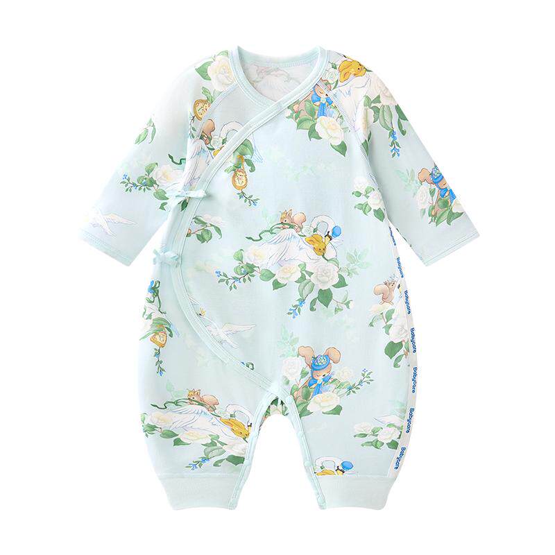 babycare小柔风哈衣爬行服宝宝连体衣包屁衣新生婴儿莫代尔衣服