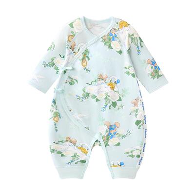 babycare小柔风哈衣爬行服宝宝连体衣包屁衣新生婴儿莫代尔衣服