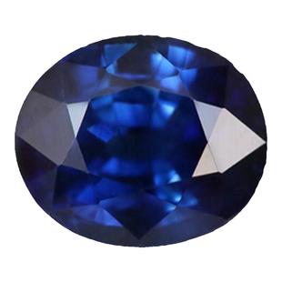 LB6蓝宝石天然无烧皇家蓝矢车菊斯里兰卡裸石18K金镶嵌戒指吊坠