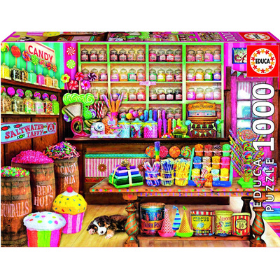 educa多彩糖果店进口益智拼图
