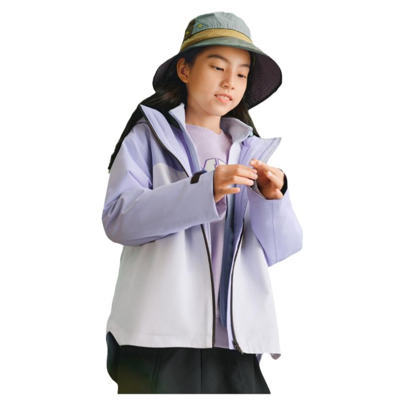 巴拉巴拉男童女童冲锋衣大童三合一外套儿童上衣2026秋装新款童装