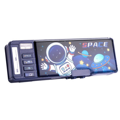 多功能文具盒密码锁自动铅笔盒