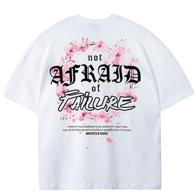 肌肉狗潮牌原创运动休闲T恤男