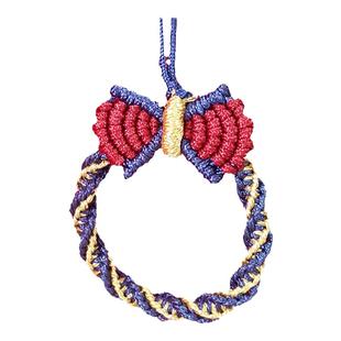 在逃公主指环扣编织手绳手机挂绳结实耐用短款女款编防水链条网红