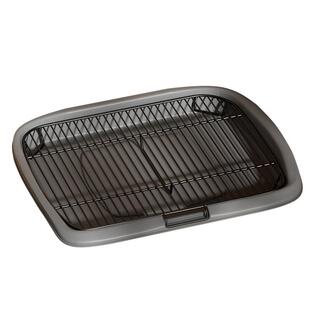 狗厕所宠物狗狗专用小型中型犬尿尿盆防踩屎小狗便盆公狗不锈钢