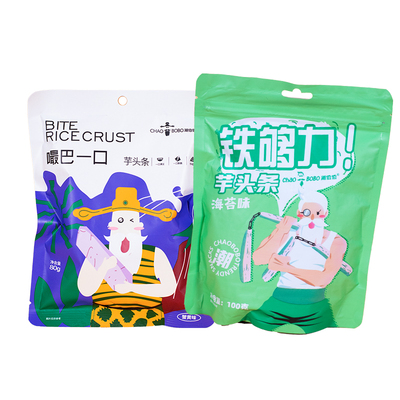 潮伯伯蟹黄味宿舍休闲即食香芋条