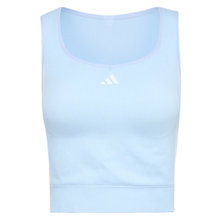 滔搏adidas阿迪达斯女子健身训练舒适亲肤运动休闲无袖背心LF0075