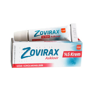 zovirax阿昔洛韦软膏5g%带状疱疹药膏嘴唇疱疹水痘欧洲直邮原研药