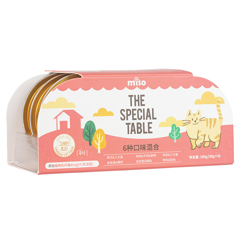 MISO猫用主食罐头，适合小鸟胃