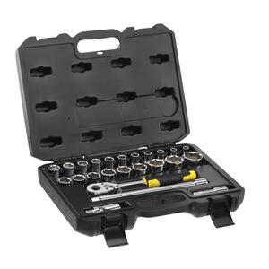 史丹利汽修工具套装棘轮扳手套筒小飞全套汽车维修五金工具箱大全