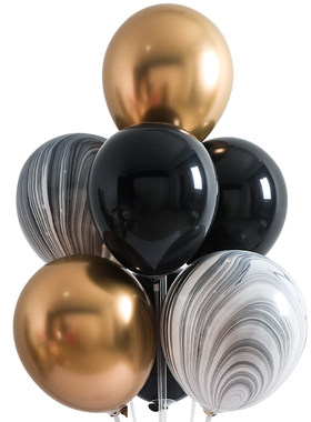 进口母亲节儿童节桌飘气球生日