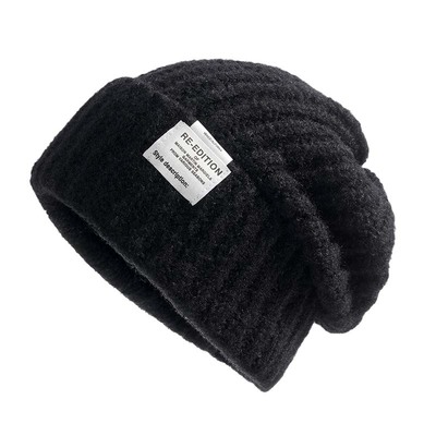 针织冷帽男冬季保暖防风护耳男款