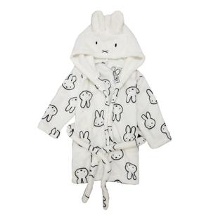 儿童睡袍男童女童秋冬睡衣法兰绒家居服小兔子宝宝加厚珊瑚绒睡裙