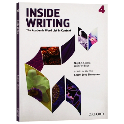 牛津学术写作系列4级 英文原版教材 Inside Writing Level 4 Student Book 英文版写作技巧工具书 进口原版英语书籍 OUP Oxford