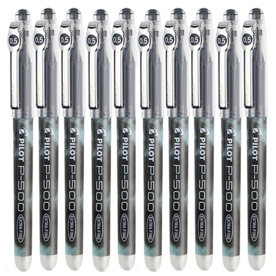 正品PILOT/百乐p500中性笔刷题笔