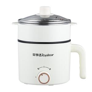荣事达电煮锅小型多功能小电锅宿舍泡面锅小锅电锅迷你火锅1-2人