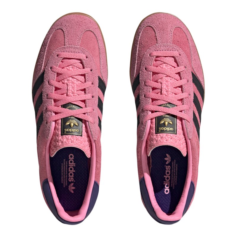 adidas阿迪达斯女鞋美式复古休闲T头鞋百搭GAZELLE德训鞋 IE7002