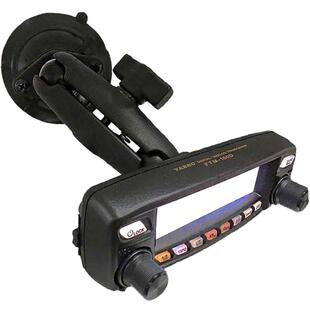 RAM车载电台面板吸盘式固定支架八重洲100D79008800艾可慕2720