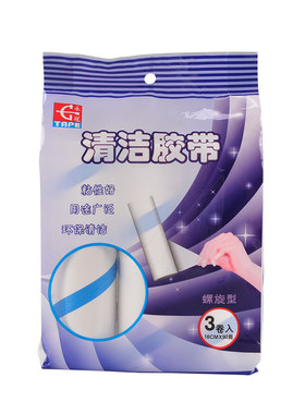 粘毛器可撕式滚刷去除衣物