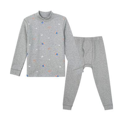 纯棉儿童秋衣秋裤保暖内衣套装