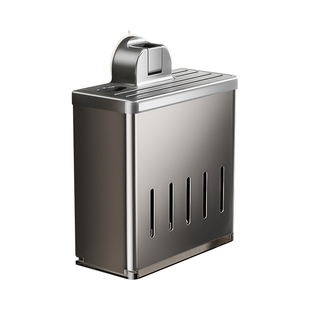 厨房吸盘刀架置物架多功能菜刀架筷子筒壁挂式一体刀具筷笼收纳架