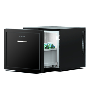 法国Homesun酒店客房家用卧室嵌入抽屉式全静音小冰箱冷藏保鲜柜