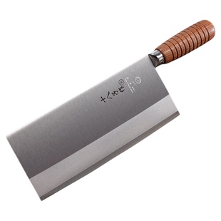 阳江十八子作桑刀厨师锋利专业切菜切肉菜刀饭店菜馆家用商用厨刀