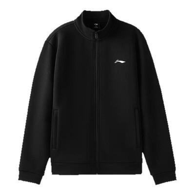 李宁立领开衫运动休闲时尚外套男