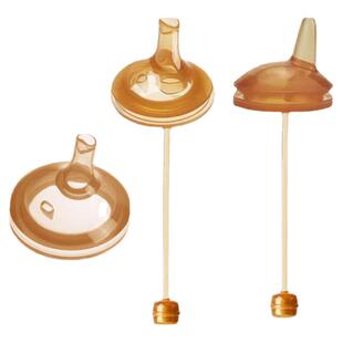 6cm宽口径通用奶嘴配件NUK神气果果广口鸭嘴奶嘴奶瓶小袋鼠巴布