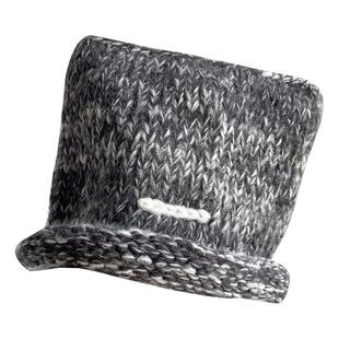 可爱猫咪耳朵粗毛线针织帽子女秋冬加厚保暖护耳帽学生帽遮脸冷帽