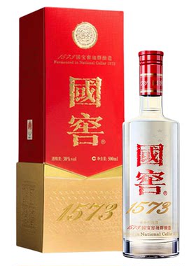 泸州老窖 国窖1573 38度500ml*1瓶单瓶装白酒 浓香型 过节送礼