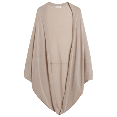 细支醋酸棉丝无扣针织开衫