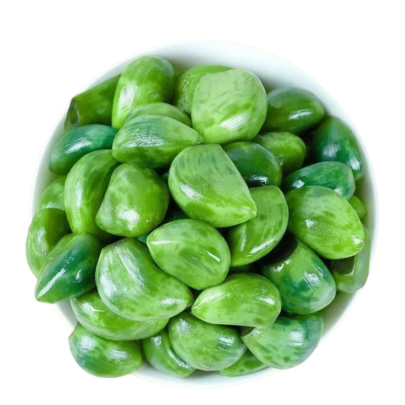 翡翠腊八蒜酸脆爽口腌制泡菜传统下饭菜糖醋蒜大蒜头咸菜绿蒜瓣