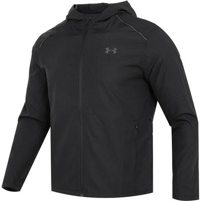 UA安德玛防风外套男款春季新款正品运动服户外徒步休闲服梭织夹克