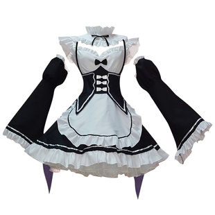 雷姆拉姆cosplay女装cos女仆套装女装大佬伪娘大码变装演出服男穿