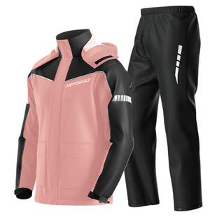 摩多狼摩托车骑行雨衣雨裤分体套装电动车骑手摩旅装备防暴雨夏季