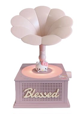 复古柔光音箱少女心桌面摆件