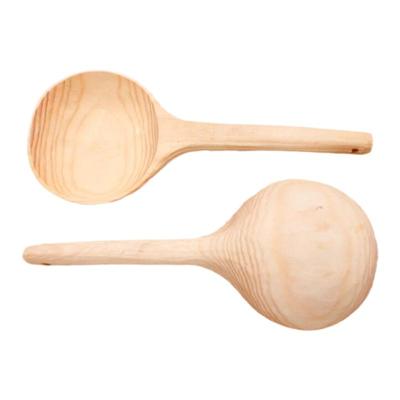 纯手工烟熏地道手工天然无漆木勺