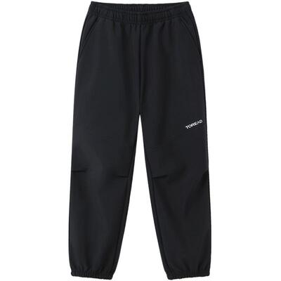 探路者儿童软壳裤耐磨三防加绒加厚户外裤男童女童25新款运动裤